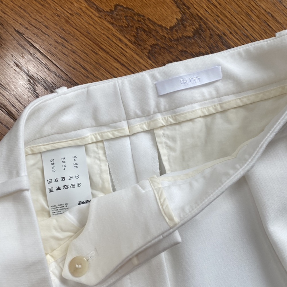 Hugo Boss White Pants size us4 - Picture 4 of 9